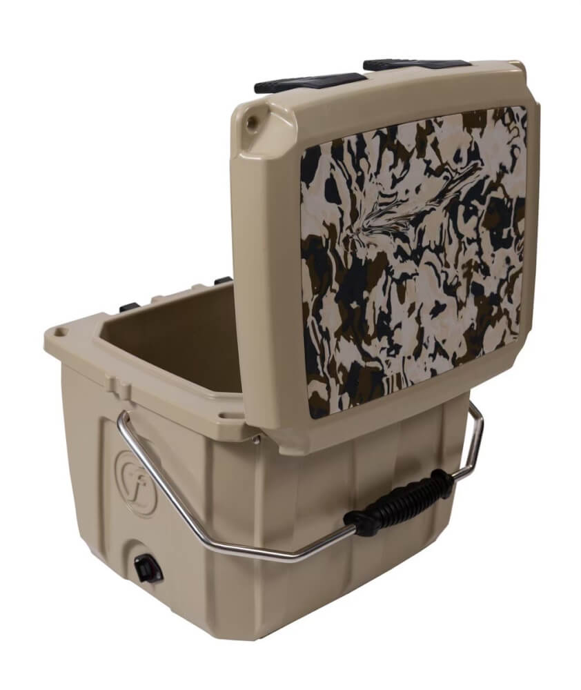 ถังน้ำแข็งเกรดพรีเมี่ยม FEELFREE ขนาด 25 ลิตร สี DESERT CAMO_6